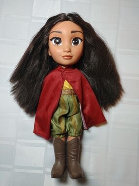 (3/$20) Disney Raya and The Last Dragon Doll 2021 with Brown Hair Red Cape Boots